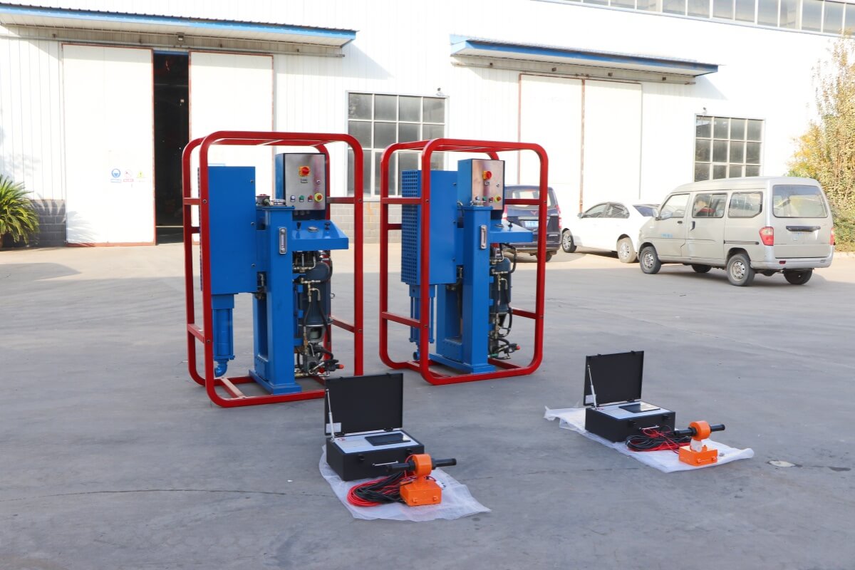 grout pump with grout recorder
