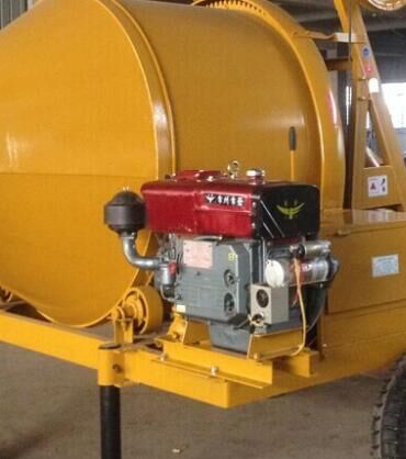 diesel portable concrete mixer machine