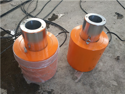 double acting hollow hydraulic cylinder