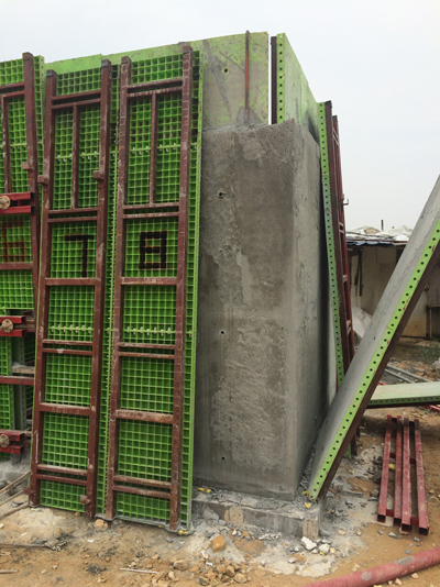 Light weight concrete block production facility