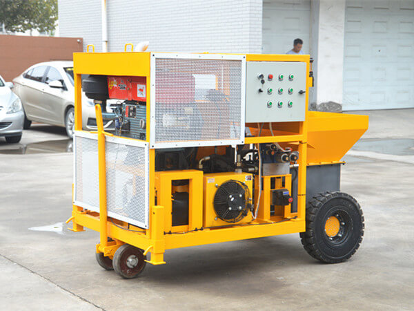 mini concrete pump for building