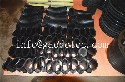 rubber elbow for shotcrete machine 