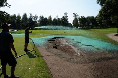 golf course used hydroseeder