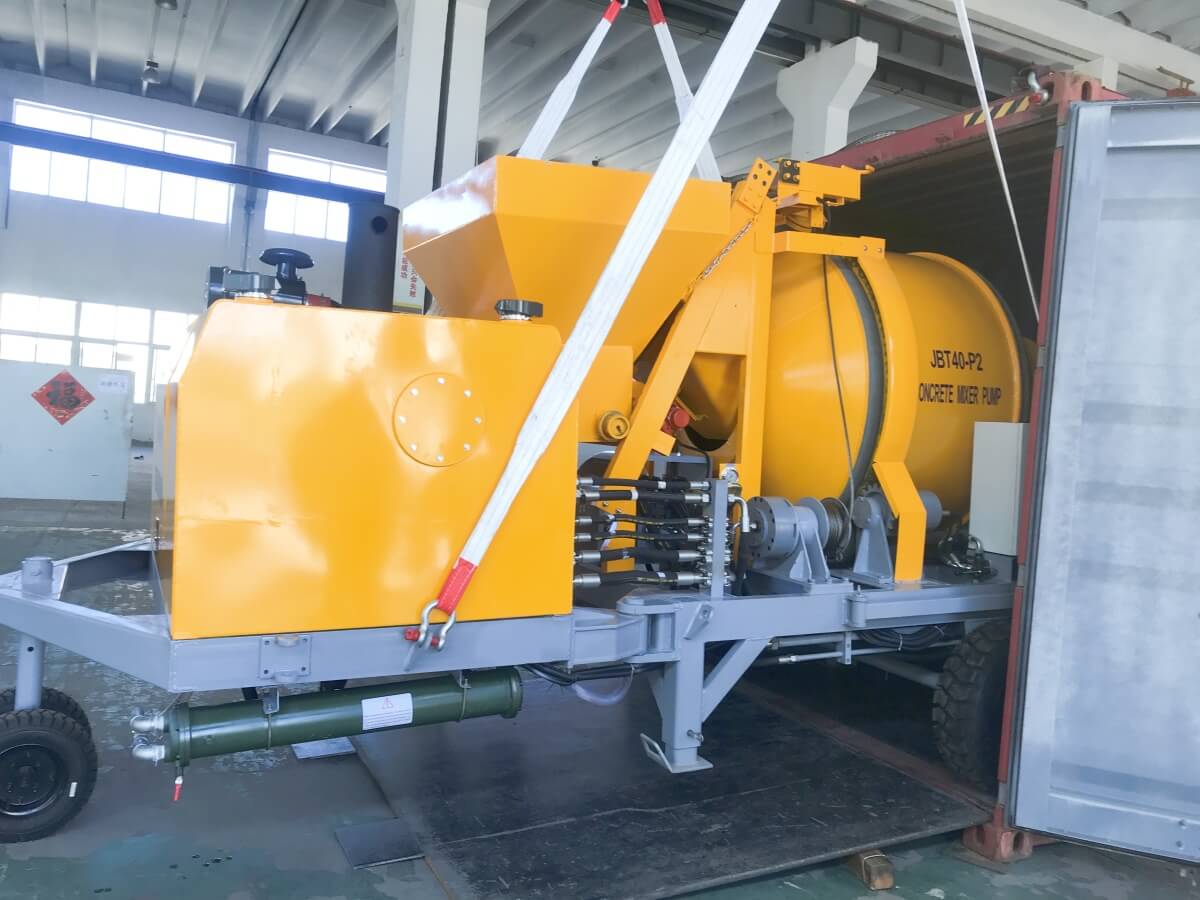 Oman concrete mixer pump