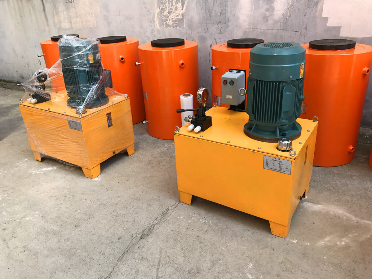 1000 tons stroke 500mm hydraulic jack