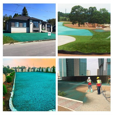 Hydroseeding landscape equipments for gardening