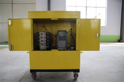 PLC synchronous control hydraulic cylinder