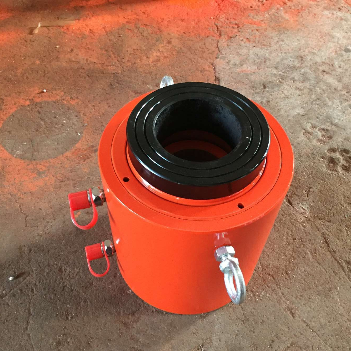 75 ton double acting hollow hydraulic cylinder