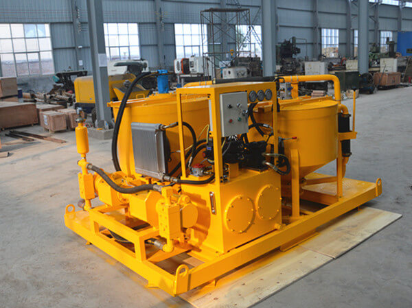 micro pilling used grout pump plant