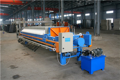 pharmaceutical wastewater treatment filter press