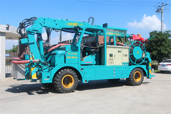 robotic shotcrete machine