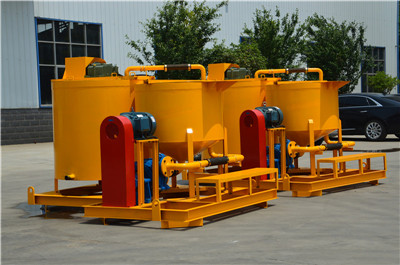 high speed grout mixer for mixing cement slurry