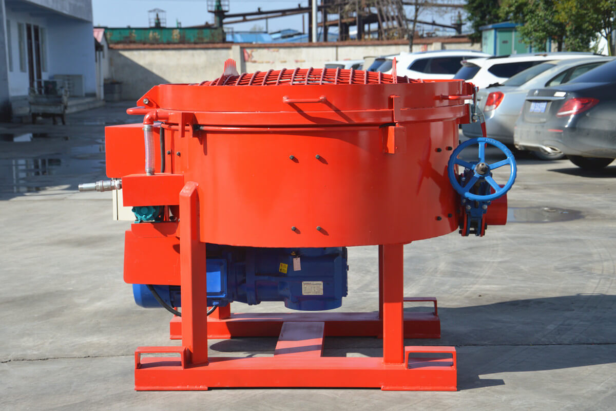 250kg 500kg refractory pan mixer