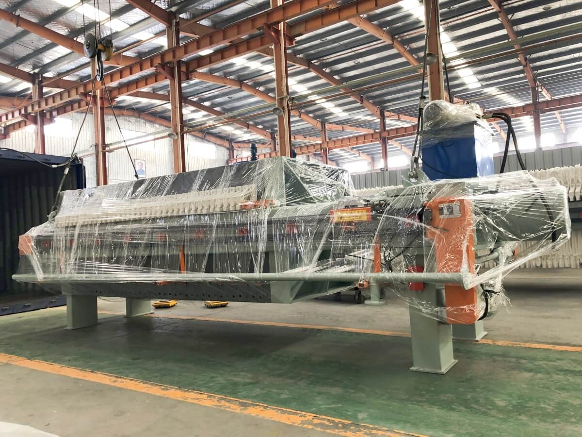 Paper Pulp Sewage Sludge Filter Press Equipment
