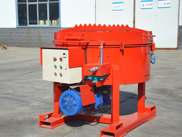 small capacity refractory mixer