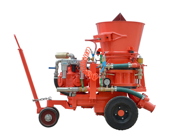 5m3/h pneumatic refractory gunning machine