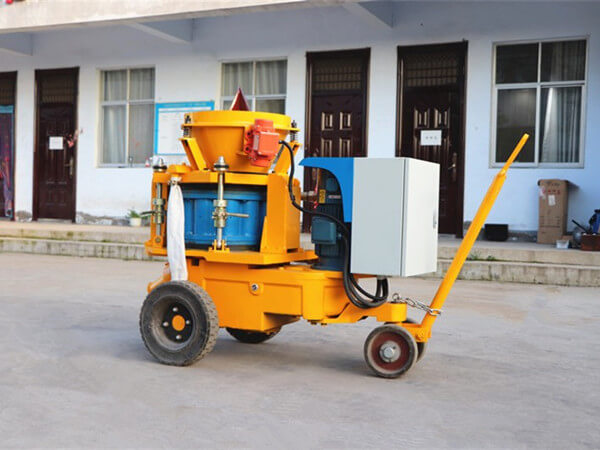 heat-resistant concrete refractory gunning machine