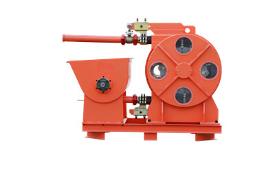 Hose pump with hopper