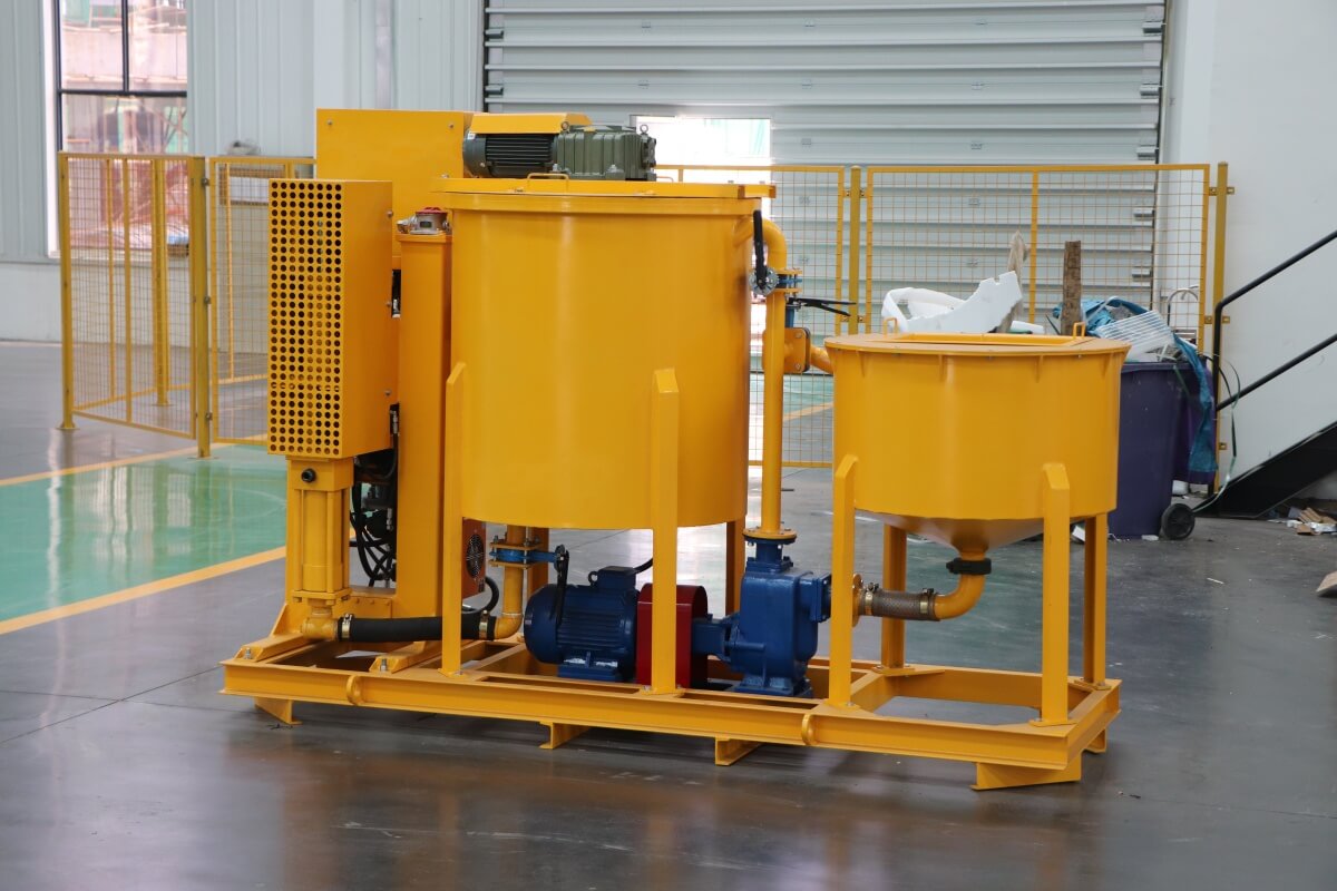 grout machine for reinforcement foundation