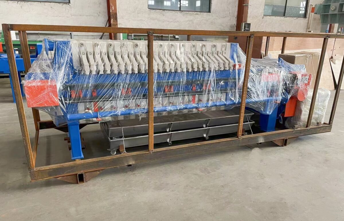 Sludge Filter Press for Wastewater Dewatering Machine