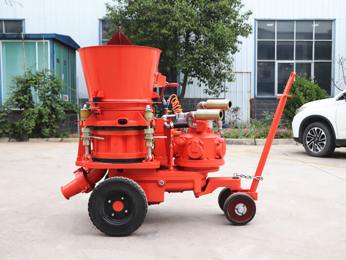 heat-resistant concrete gunite machine