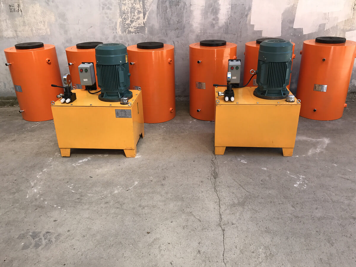 double acting high tonnage hydraulic jack for sale