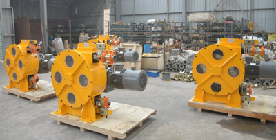 Industrial heavy duty peristaltic pump