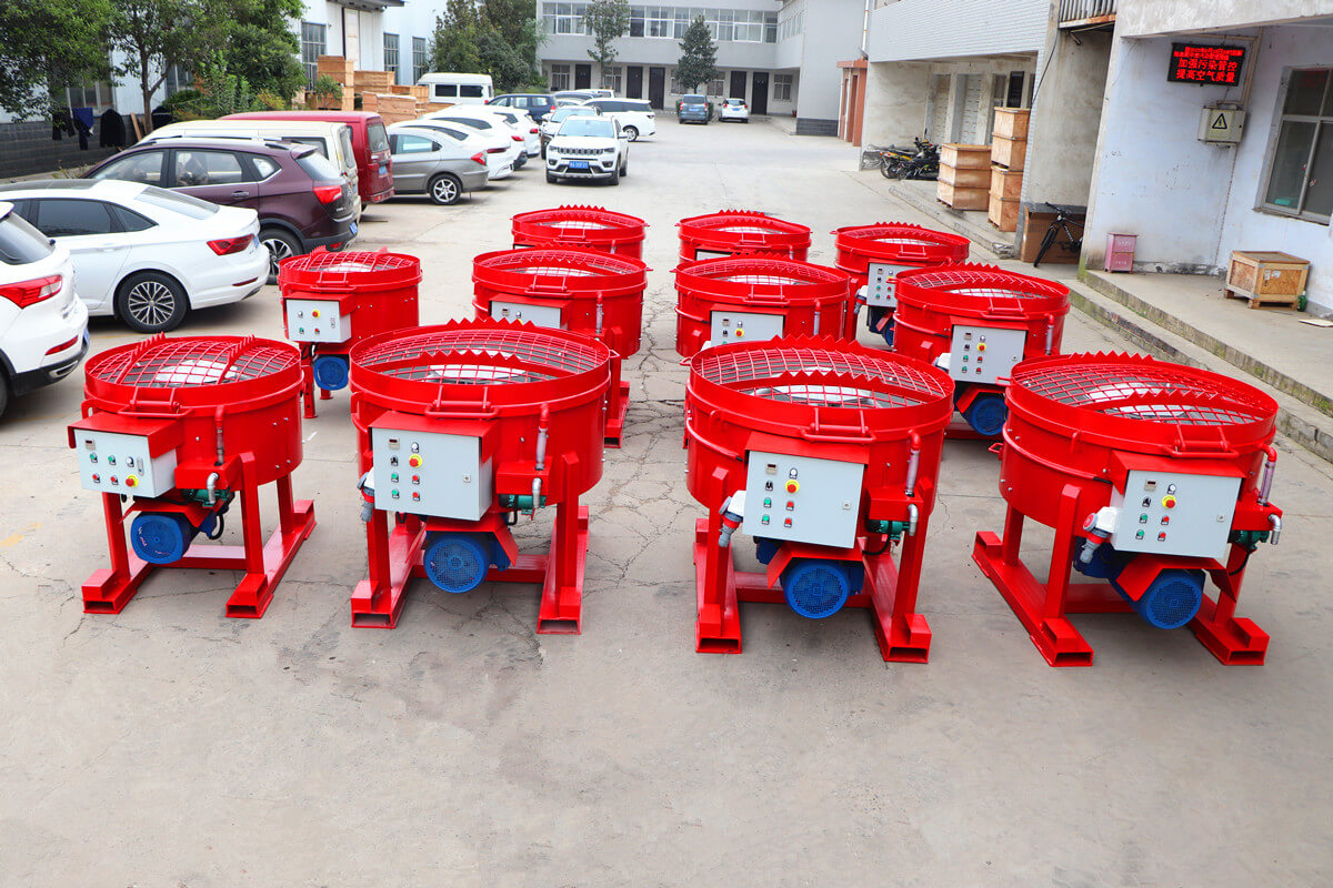 castable refractory pan mixer 500kg
