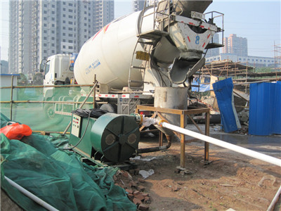 industrial hose pump for construction