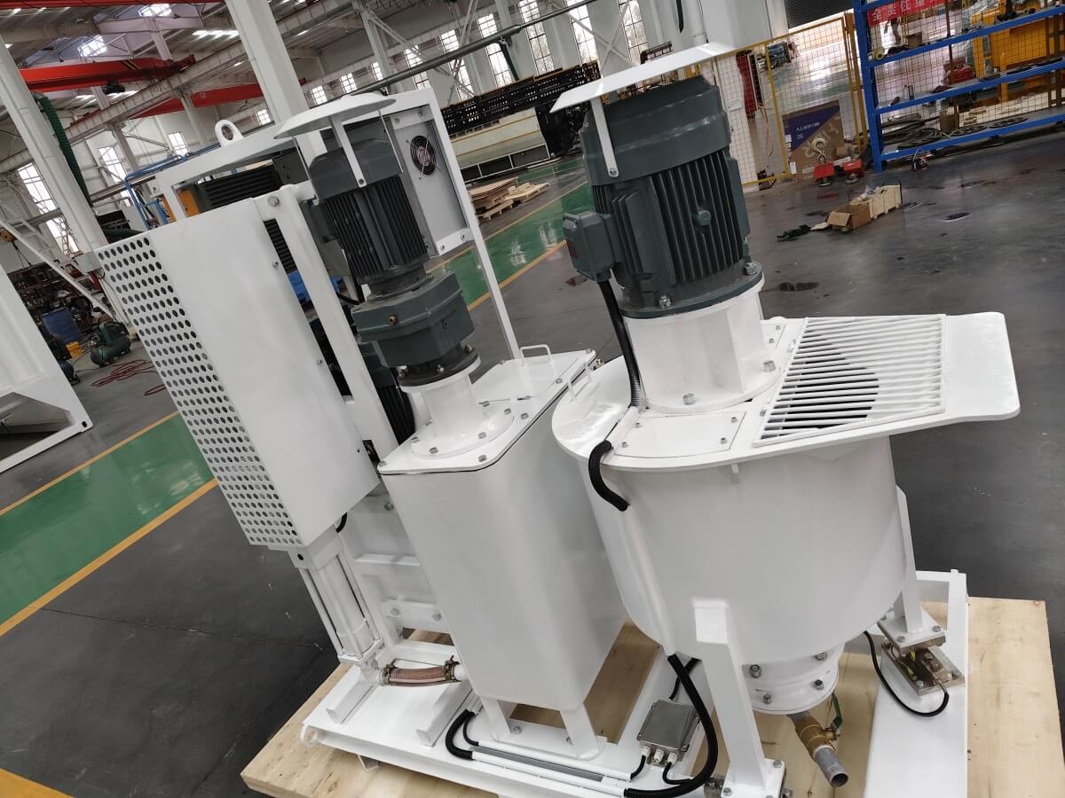 grout plant for foundation backfilling