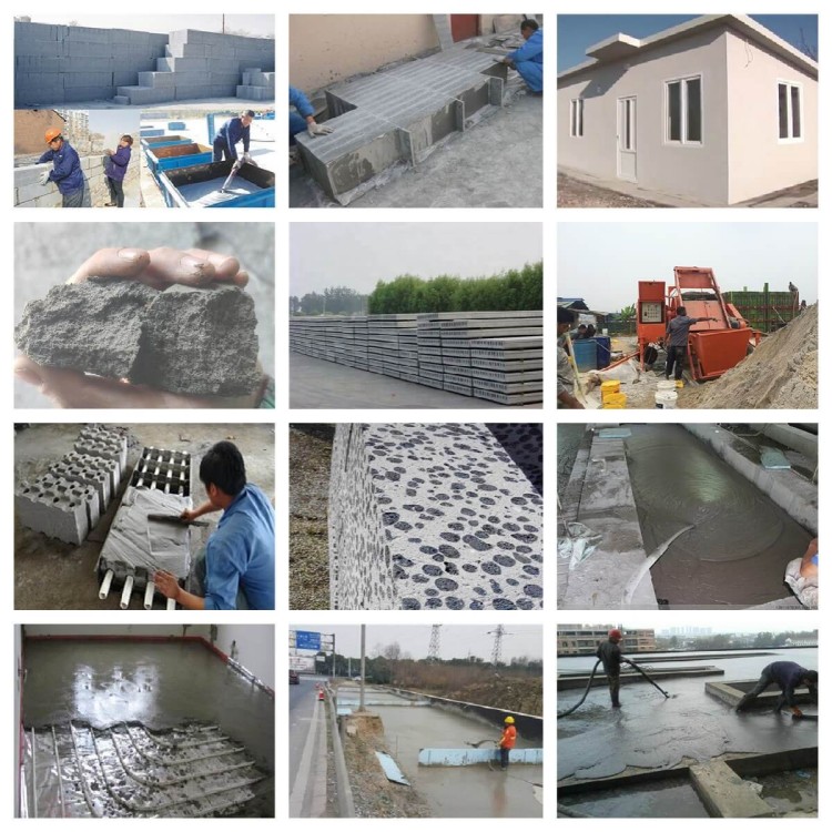 CLC foam concrete machine application