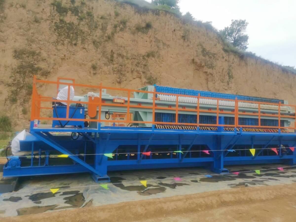 Filter Press Machine for Kaolin Slurry Dewatering