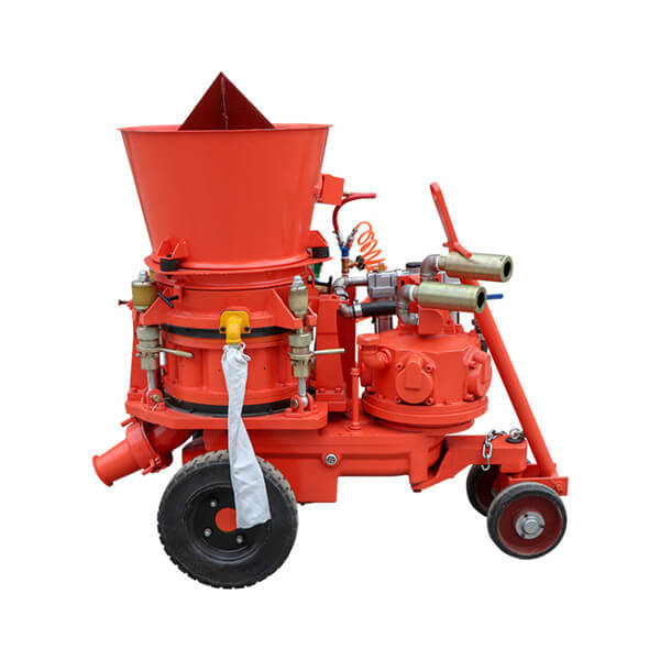 5m3h air motor refractory spraying machine for sale