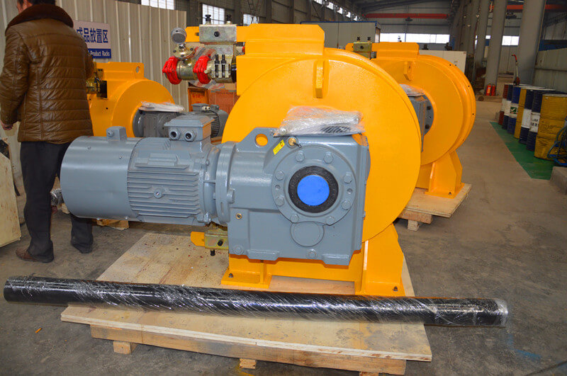 peristaltic rotary hose pump