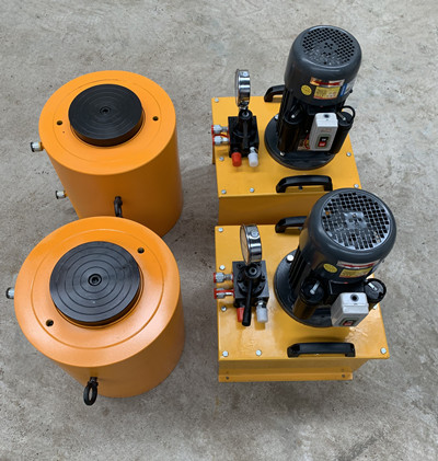 hydraulic tension jack conveying oil pump