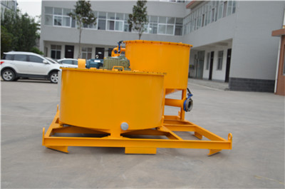 cement and bentonite grout mixer