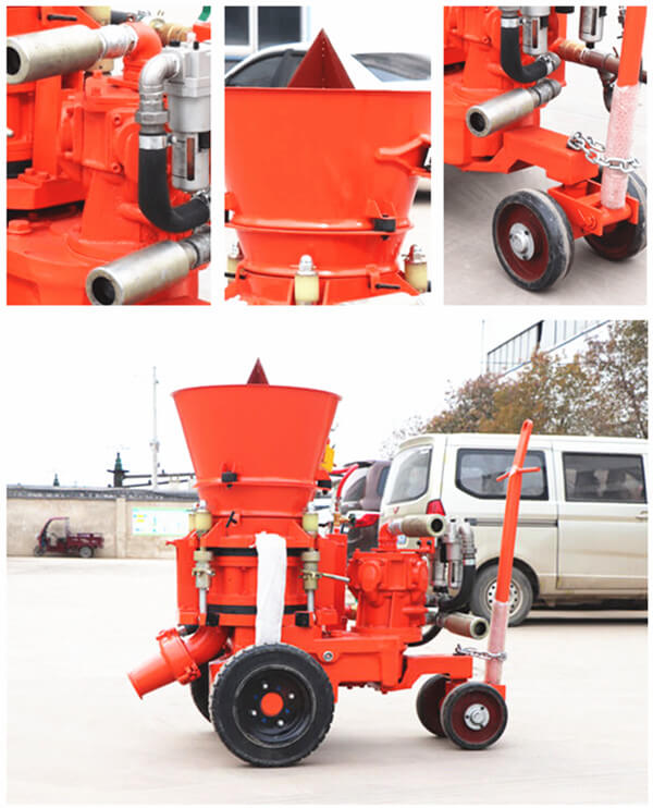 small shotcrete machine