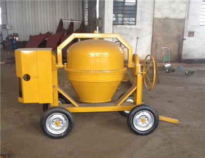 Diesel concrete mixer