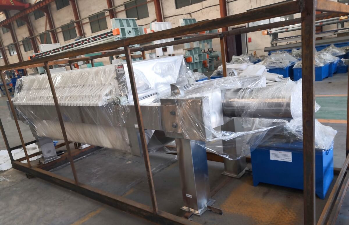 China hydraulic filter press