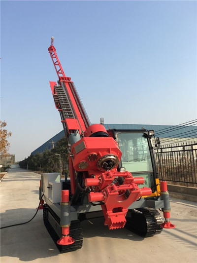 crawler DTH  drilling rig