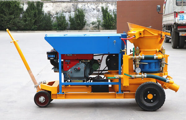 3m3/h diesel shotcrete machine