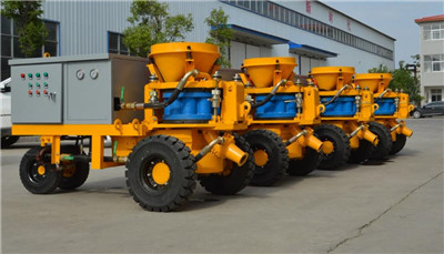 wet tunnel shotcrete machine