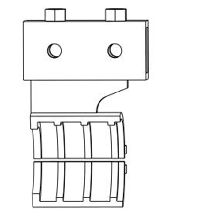 Foam concrete peristaltic pump pipe card