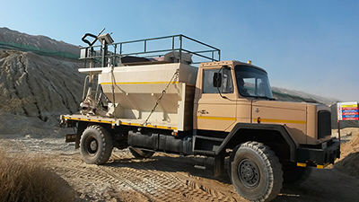 hydroseeding machine