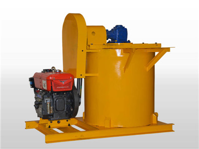 diesel grout mixer agitator