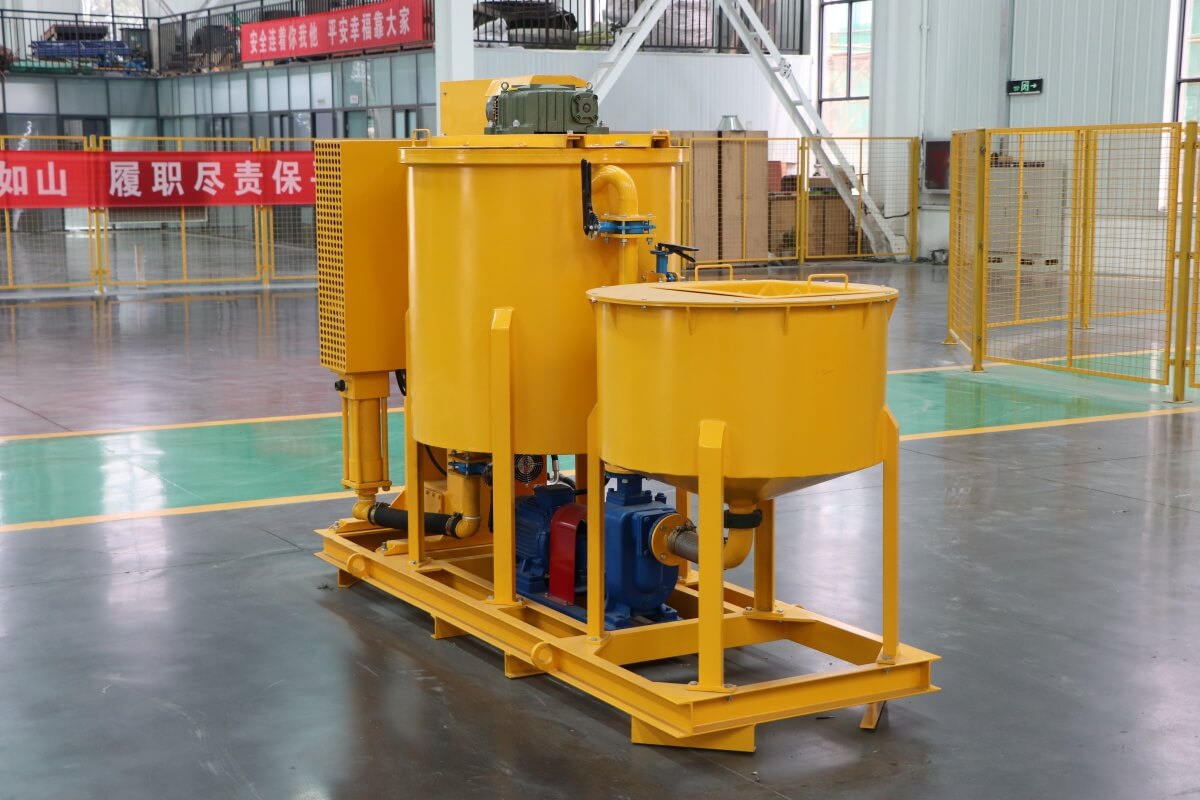 grout unit for reinforcement foundation