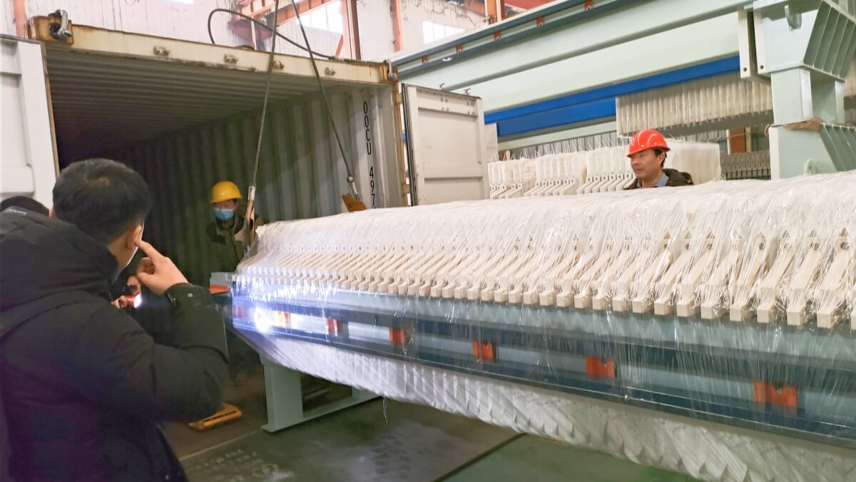 Palm Oil Filtration Automatic Membrane Filter Press