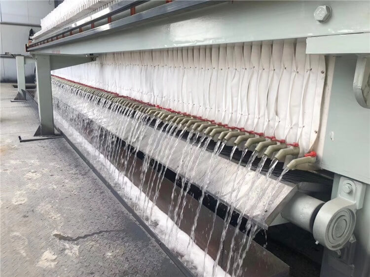 filter press for wastewater
