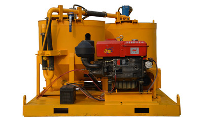 cement grout mixer with pump