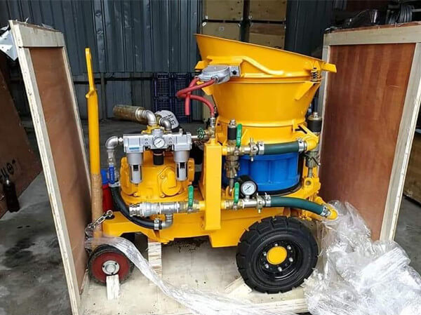 dry gunite machine